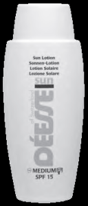 Lotion solaire SPF 15
